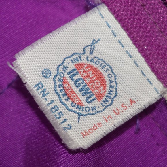 Vintage 80s Purple Peplum Strapless Maxi Dress - Picture 3 of 10